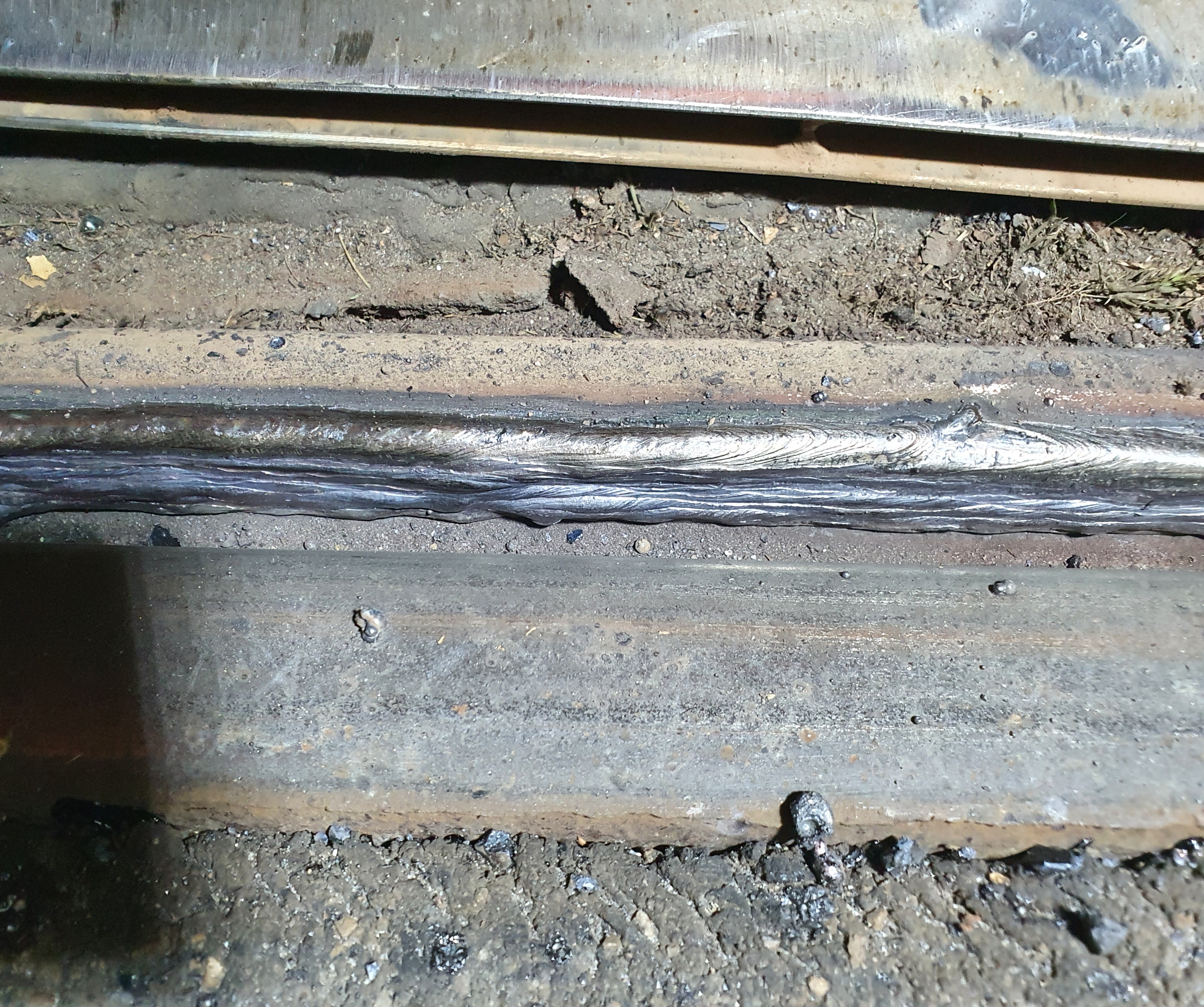 seitliches Auftragsschweißen